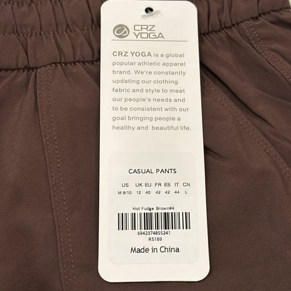 Feathery-Fit Soft Casual Workout Pants with Pockets 27" - Picture 6 of 7